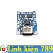 Mạch sạc bảo vệ pin 1S 3.7v 1A 18650 sạc TYPE-C